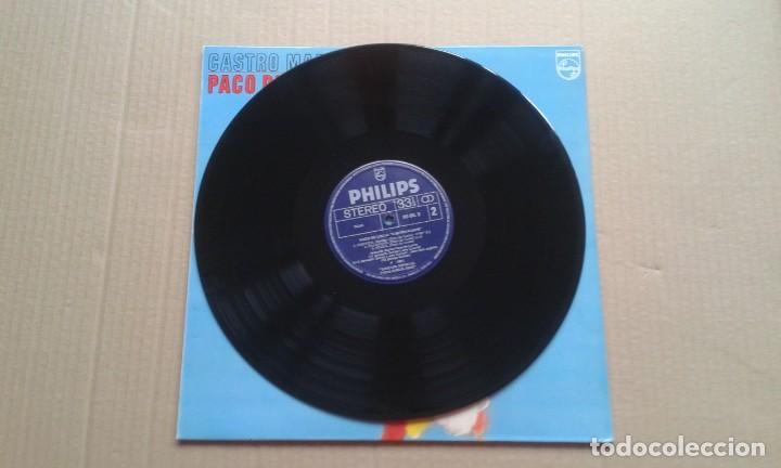 Discos de vinilo: PACO DE LUCIA - CASTRO MARIN LP 1982 - Foto 2