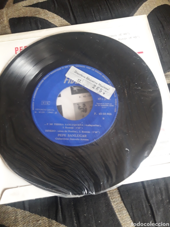 Discos de vinilo: Antiguo vinilo,Pepe Sanlucar, a estrenar - Foto 3