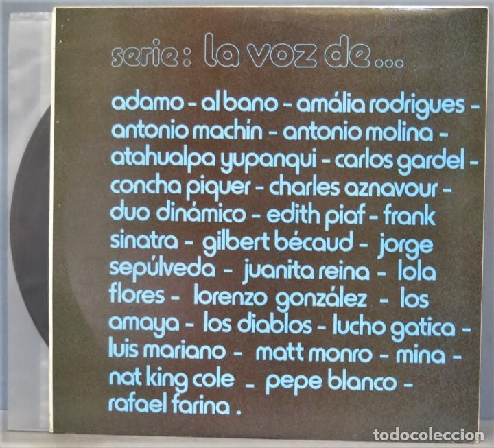 Discos de vinilo: 2 LP. LA VOZ DE LORENZO GONZALEZ - Foto 2