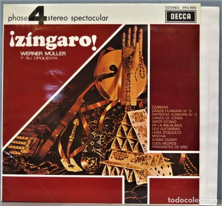 Discos de vinilo: LP. ZINGARO. WERNER MULLER - Foto 1