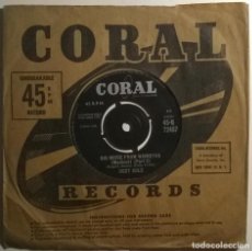 Discos de vinilo: COZY COLE. BIG NOISE FROM WINNETKA (PART 1 & 2). CORAL, UK 1962 SINGLE. Lote 252563290