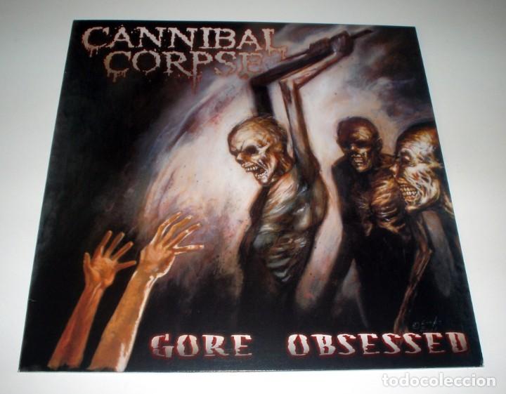 Discos de vinilo: LP CANNIBAL CORPSE - GORE OBSESSED - Foto 1