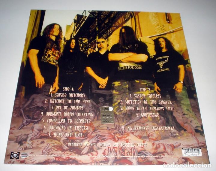 Discos de vinilo: LP CANNIBAL CORPSE - GORE OBSESSED - Foto 2
