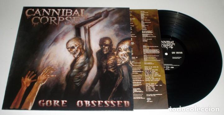 Discos de vinilo: LP CANNIBAL CORPSE - GORE OBSESSED - Foto 3