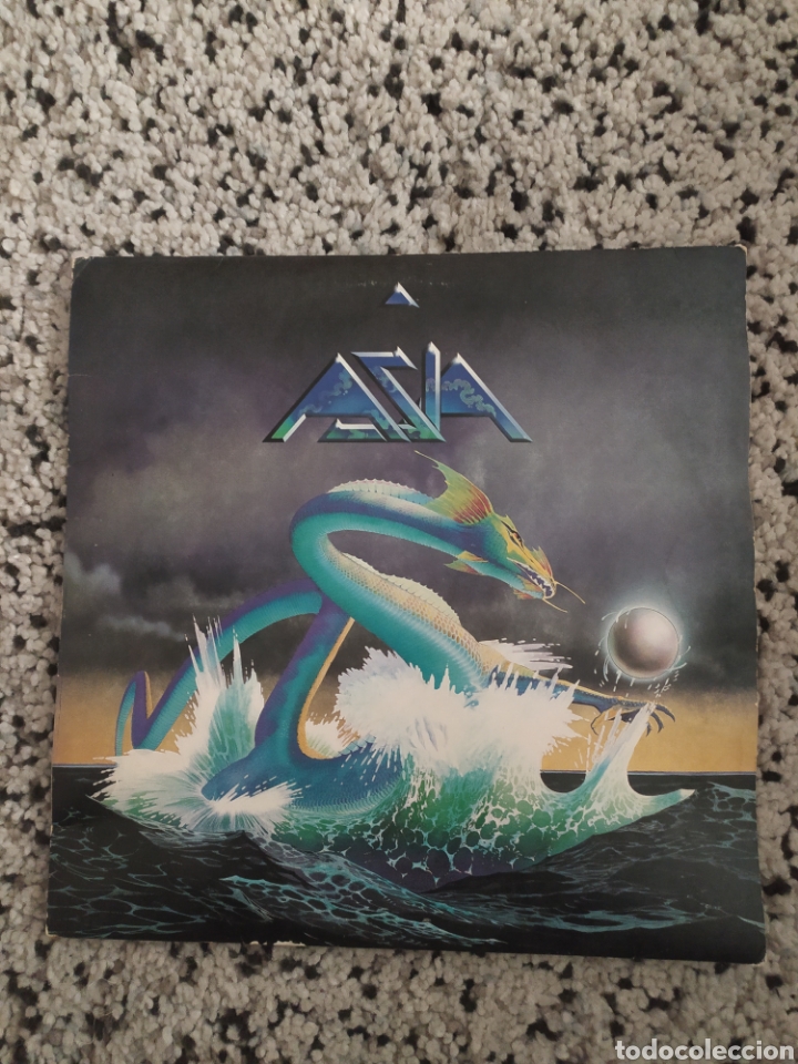 Discos de vinilo: LP Asia - Foto 1