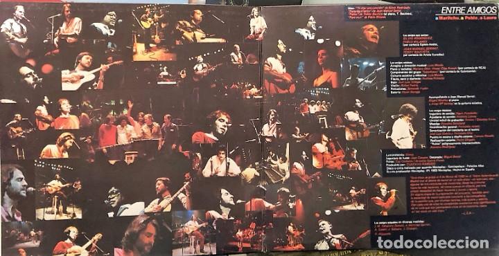 Discos de vinilo: Luis Eduardo Aute - Entre Amigos - Foto 2