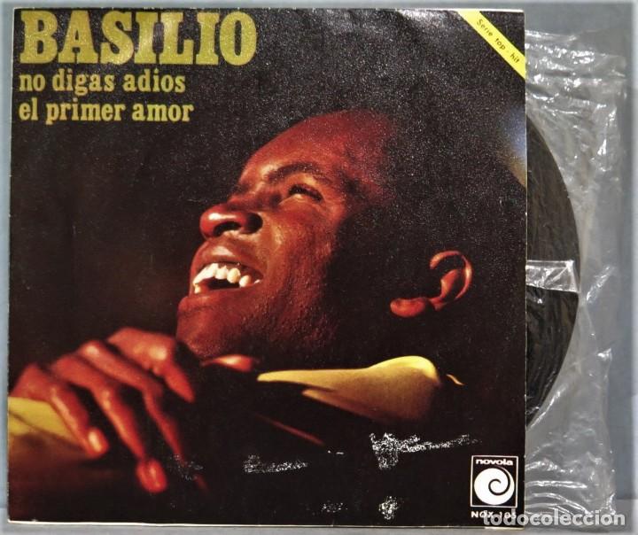 Discos de vinilo: SINGLE. BASILIO. NO DIGAS ADIOS - Foto 1