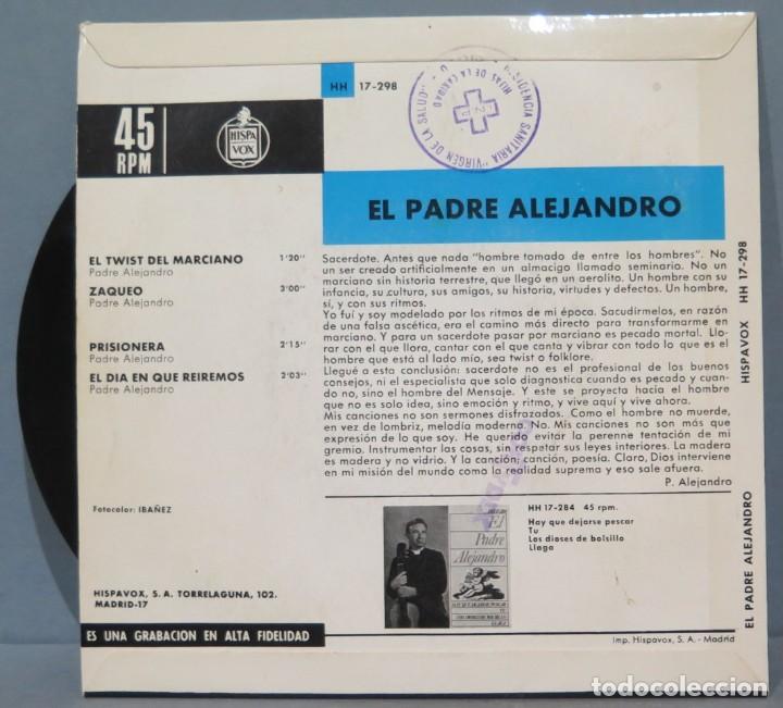 Discos de vinilo: EP. EL PADRE ALEJANDRO. EL TWIST DEL MARCIANO - Foto 2