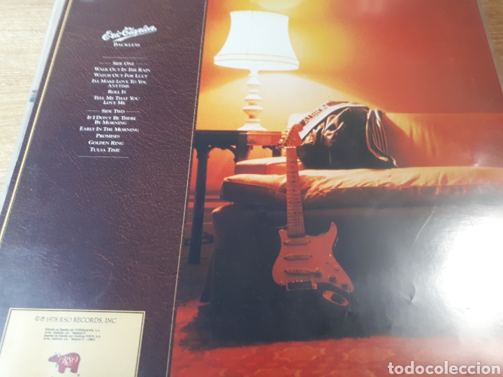 Discos de vinilo: ERIC CLAPTON BACKLESS - Foto 2