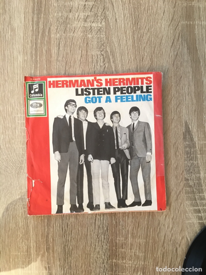 Discos de vinilo: Vinilo single Herman&rsquo;s Hermits - Foto 1