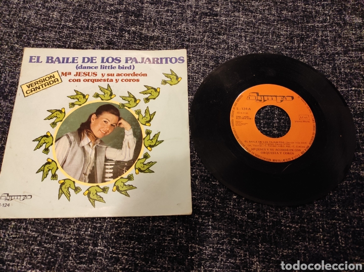 Disques de vinyle: VINILO DISCO MARIA JESUS Y SU ACORDEON - EL BAILE DE LOS PAJARITOS / Benidorm,Benidorm. Olympo. 1981