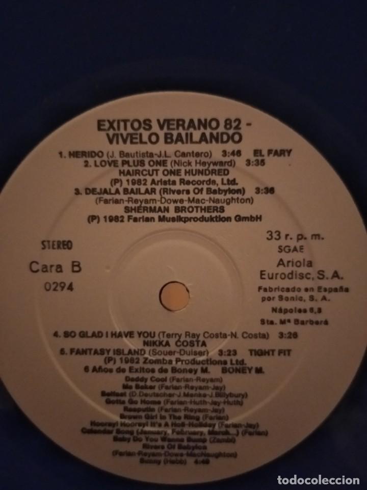 Discos de vinilo: VVAA - EXITOS VERANO 82 ( MIKE OLDFIELD , BONEY M ,&hellip;) - Foto 2