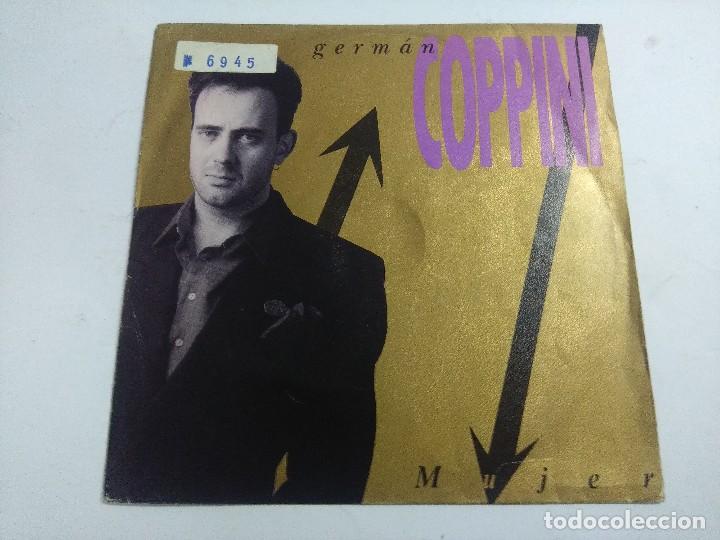 Discos de vinilo: GERMAN COPPINI/MUJER/SINGLE. - Foto 1