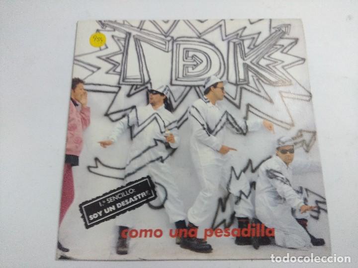 Discos de vinilo: TDK/COMO UNA PESADILLA/SINGLE. - Foto 1