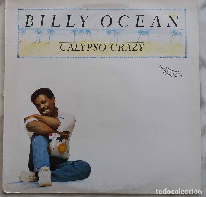 Discos de vinilo: BILLY OCEAN. CALYPSO CRAZY. MAXISINGLE ESPA&Ntilde;A 4 TEMAS - Foto 1