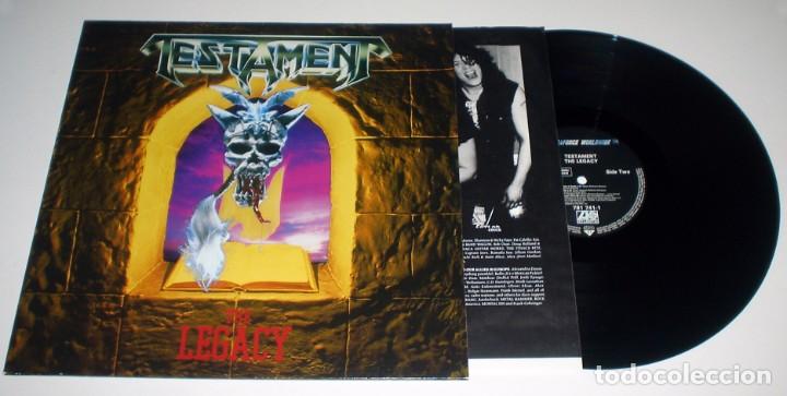 Discos de vinilo: LP TESTAMENT - THE LEGACY - Foto 3