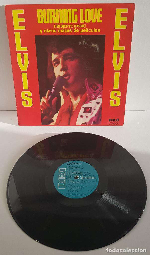 Discos de vinilo: ELVIS PRESLEY BURNING LOVE - Foto 1