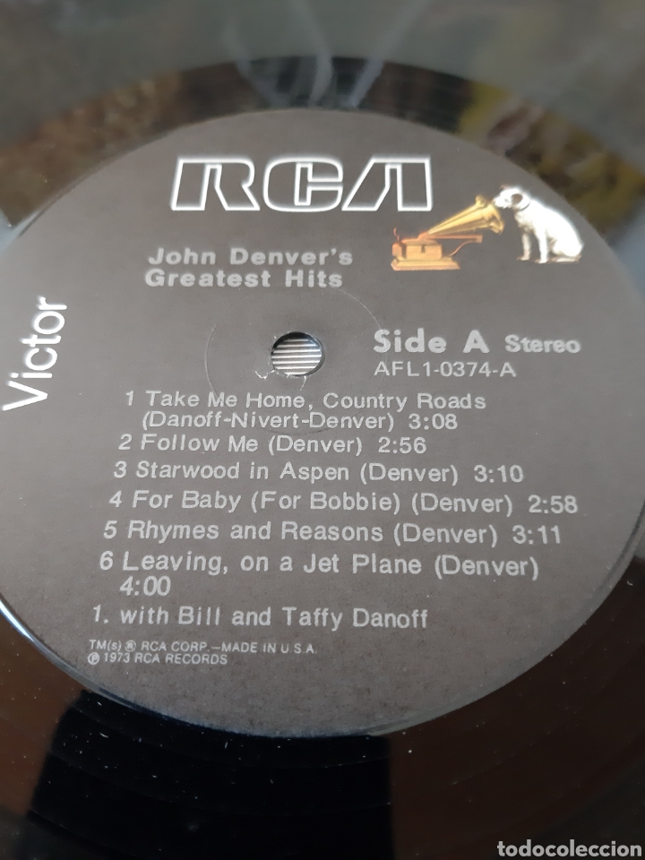 Discos de vinilo: *JOHN DENVERS GREATEST HITS. RCA. 1977. US. LA.4 - Foto 3