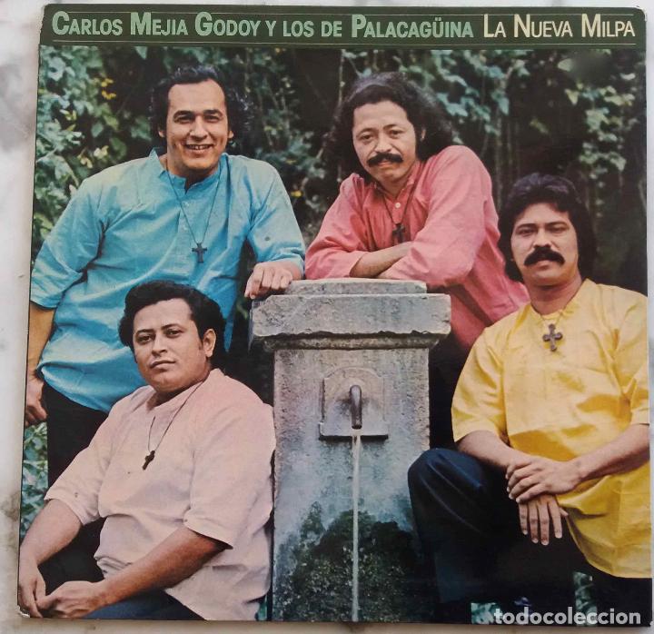 Disques de vinyle: CARLOS MJIA GODOY Y LOS DE PALACAG&Uuml;INA. LA NUEVA MILPA. LP ESPA&Ntilde;A PORTADA DOBLE