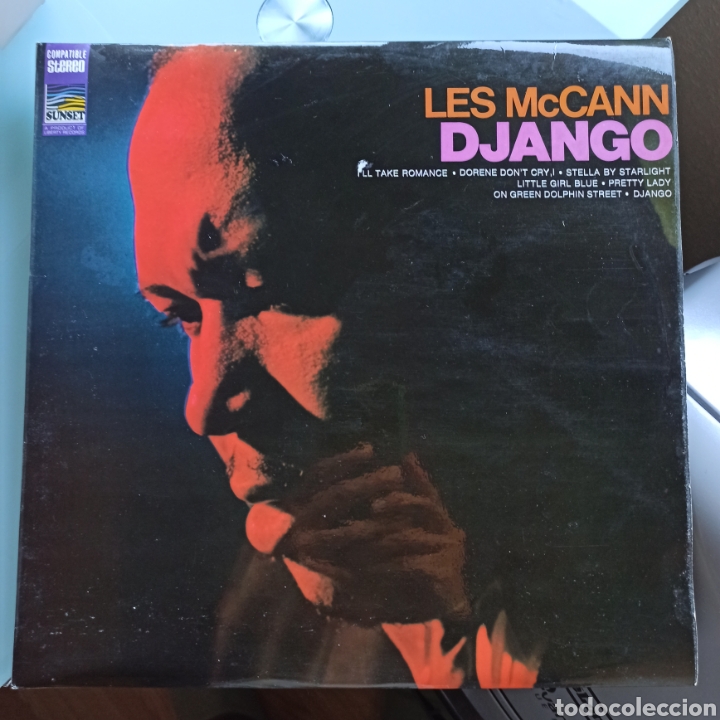 Discos de vinilo: Les McCann - Django (Sunset Records, US, 1968) - Foto 1