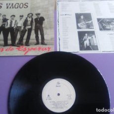 Discos de vinilo: DIFICIL LP ORIGINAL. LOS VAGOS-CANSADOS DE ESPERAR, SPAIN, JMN 02 014. JAMMIN RECORDS-1993.+LETRAS.