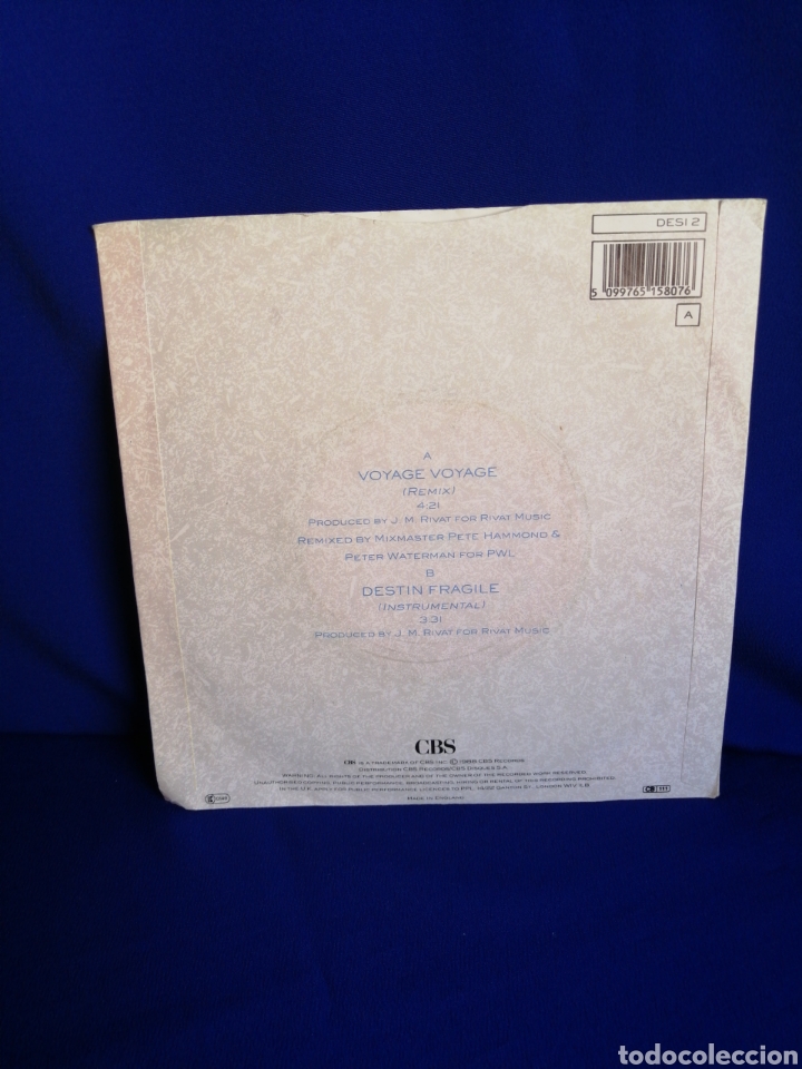 Discos de vinilo: DESIRELESS VOYAGE VOYAGE - Foto 3