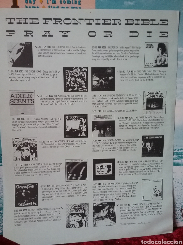 Discos de vinilo: NAKED PREY 1987 Frontier Records - Foto 4