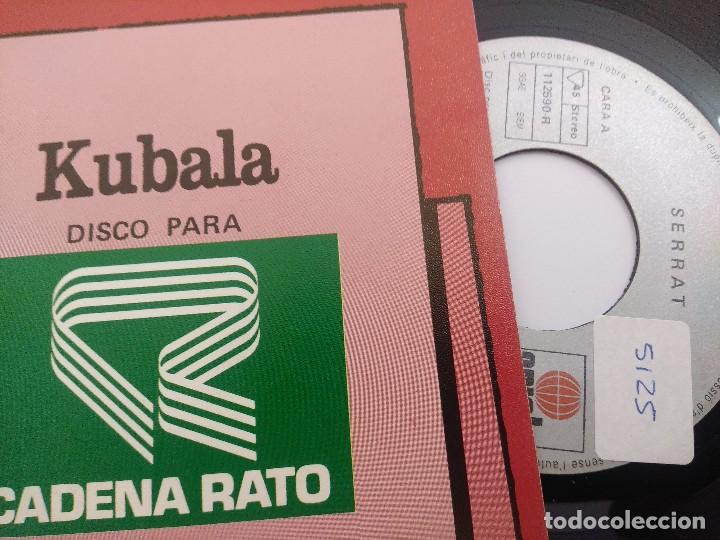 Discos de vinilo: SERRAT/KUBALA/SINGLE PROMOCIONAL. - Foto 2