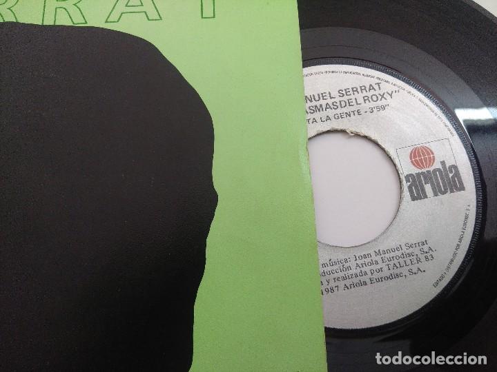 Discos de vinilo: SERRAT/LOS FANTASMAS DEL ROXY/SINGLE. - Foto 2