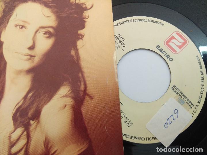 Discos de vinilo: LUZ/QUE RABIA/SINGLE PROMOCIONAL. - Foto 2