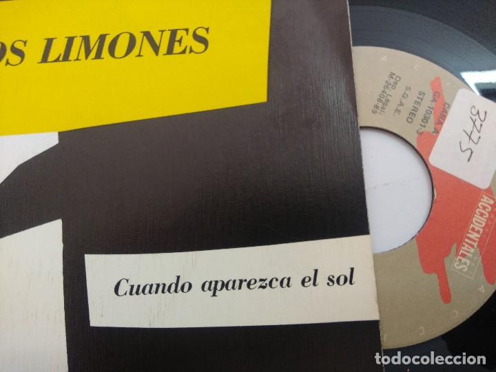 Discos de vinilo: LOS LIMONES/CUANDO APAREZCA EL SOL/SINGLE. - Foto 2