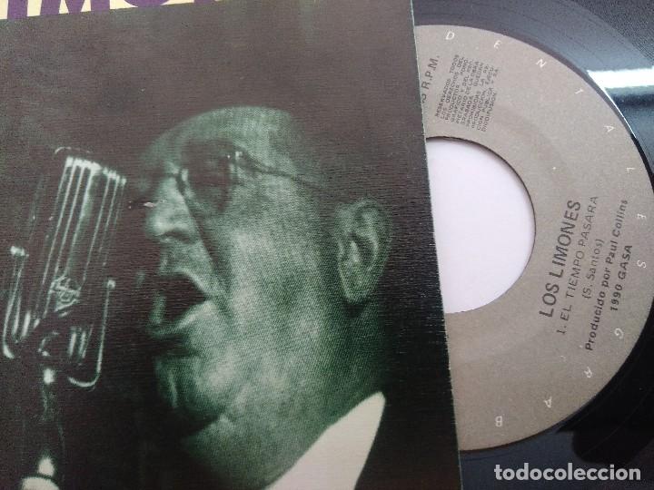 Discos de vinilo: LOS LIMONES/EL TIEMPO PASARA/SINGLE. - Foto 2