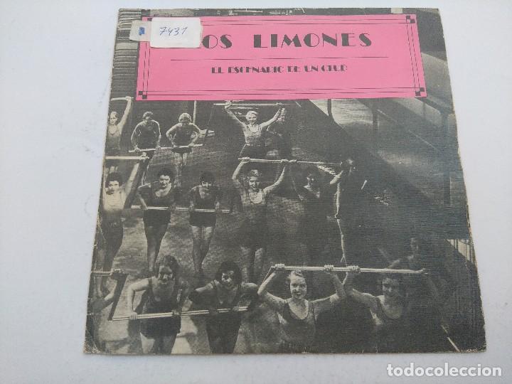 Discos de vinilo: LOS LIMONES/EL ESCENARIO DE UN CLUB/SINGLE. - Foto 1