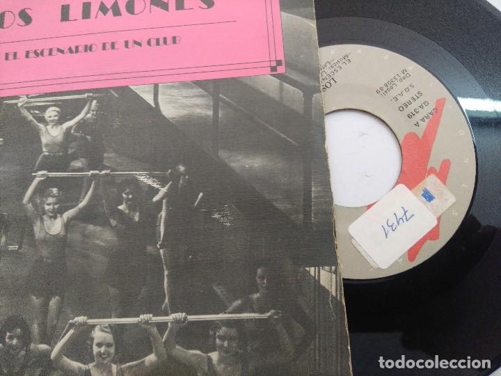 Discos de vinilo: LOS LIMONES/EL ESCENARIO DE UN CLUB/SINGLE. - Foto 2