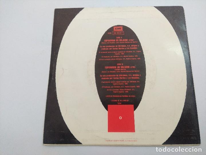 Discos de vinilo: LOS RONALDOS/ESPERANDO UN MILAGRO/SINGLE. - Foto 3