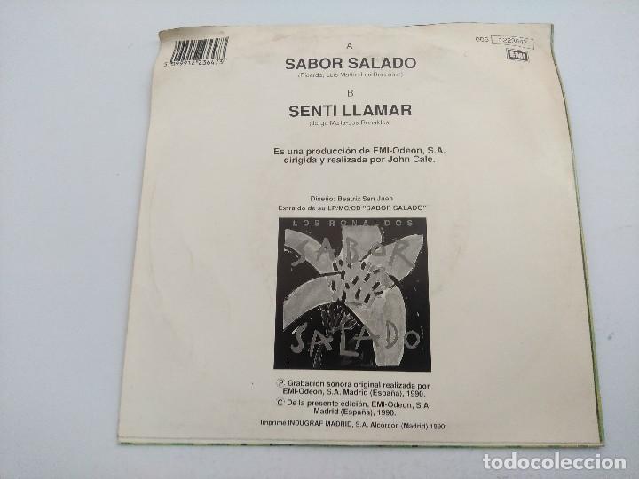 Discos de vinilo: LOS RONALDOS/SABOR SALADO/SINGLE. - Foto 3
