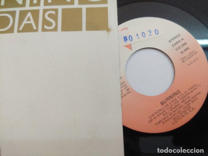 Discos de vinilo: BURNING/BALADAS/SINGLE. - Foto 2
