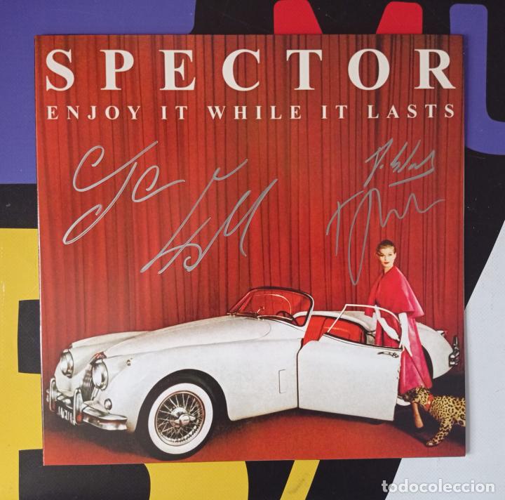 Discos de vinilo: SPECTOR - ENJOY IT WHILE IT LASTS (VINILO FIRMADO) - Foto 1