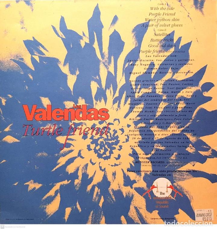 Discos de vinilo: Los Valendas &lrm;&ndash; Turtle Friend - Foto 2