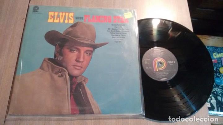 Discos de vinilo: LONG PLAY - ELVIS - FLAMING STAR - - Foto 1
