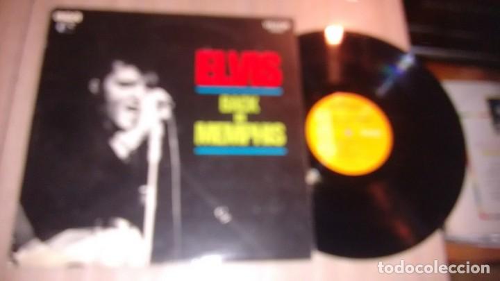 Discos de vinilo: LONG PLAY - ELVIS - BACK IN MEMPHIS - - Foto 1