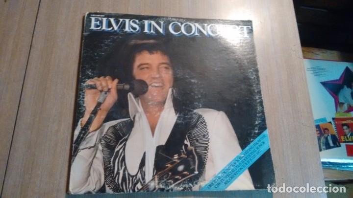 Discos de vinilo: LONG PLAY - ELVIS IN CONCERT - - Foto 1