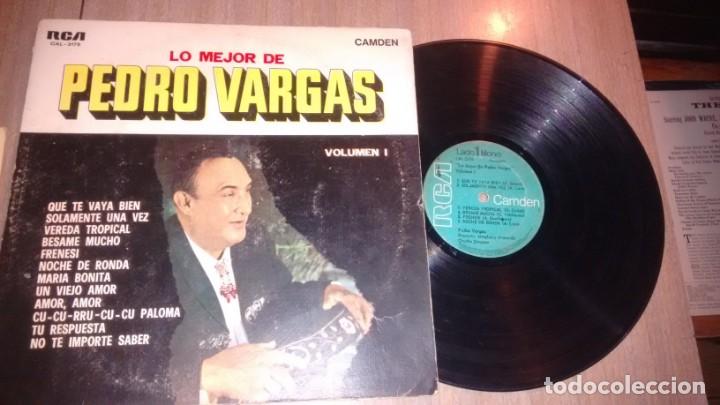 Discos de vinilo: LONG PLAY - PEDRO VARGAS - - Foto 1