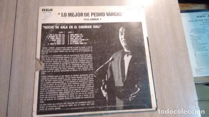 Discos de vinilo: LONG PLAY - PEDRO VARGAS - - Foto 2