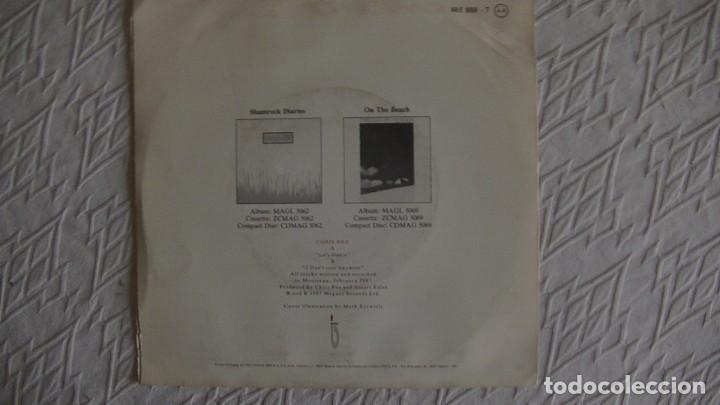 Discos de vinilo: SG CHRIS REA - LETS DANCE. Sg MAGNET 1987 - Foto 2