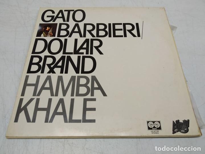 Discos de vinilo: Gato Barbieri / Dollar Brand - Hamba Khale - Foto 1