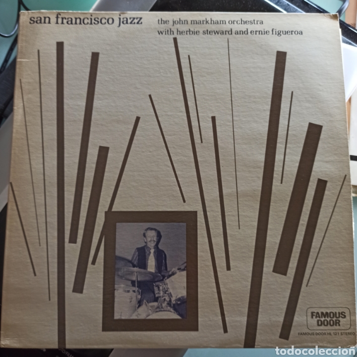 Discos de vinilo: John Markham Orchestra With Steward & Figueroa - San Francisco Jazz (Famous Door, US, 1978)