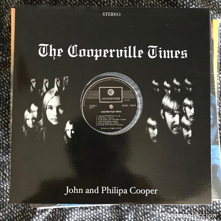 Disques de vinyle: JOHN & PHILIPA COOPER - COOPERVILLE TIMES (1969) - LP REEDICI&Oacute;N COOPERPHONE 2003 NUEVO