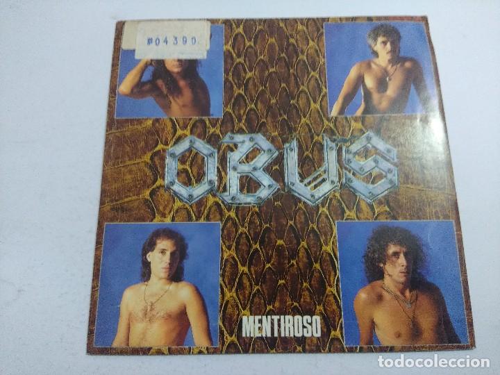 Discos de vinilo: OBUS/MENTIROSO/SINGLE. - Foto 1