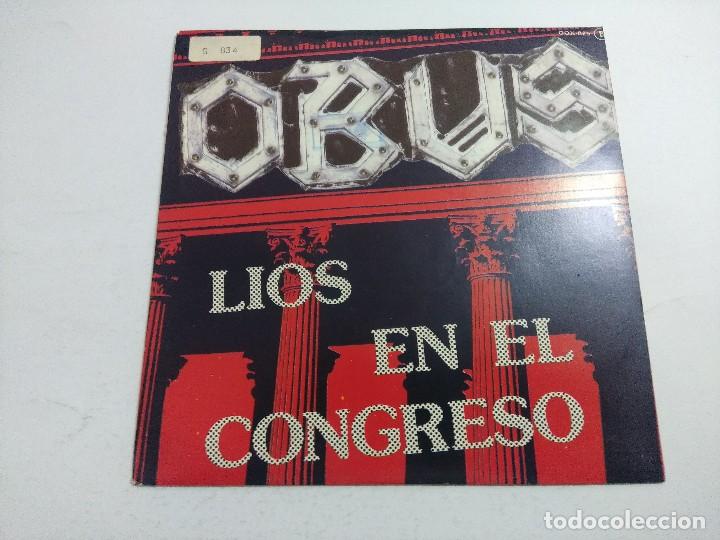 Discos de vinilo: OBUS/LIOS EN EL CONGRESO/SINGLE. - Foto 1